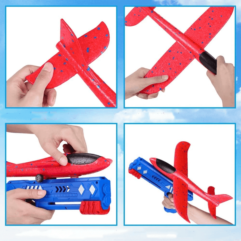 Brinquedo Lançador de Avião FlyToy